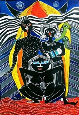 A Rukshana Tabassum painting